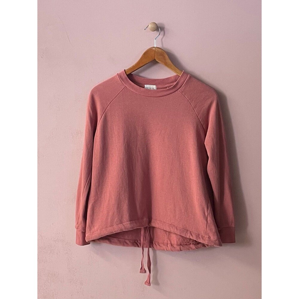 Carly St. Claire Dark Coral French Terry Sweatshirt Size  S